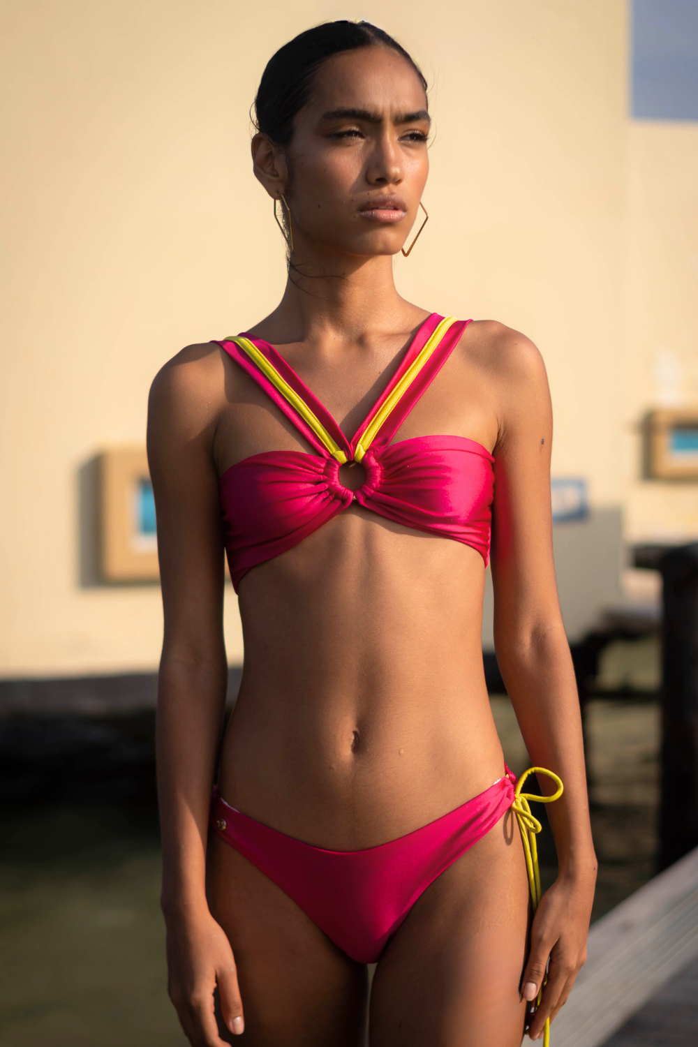 Bikini Pink&LemonGreen
