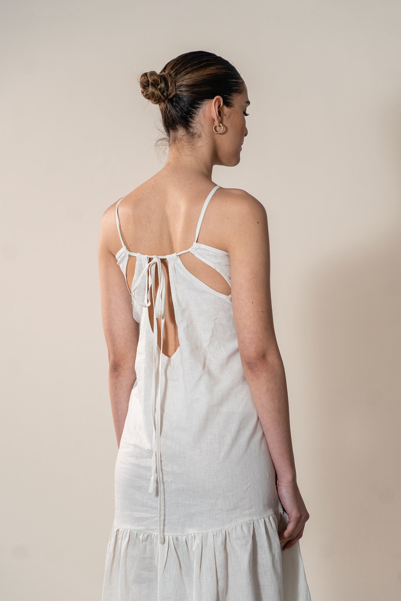 Vestido Aura Marfil